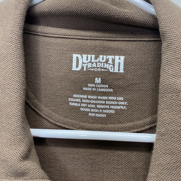 Men's Duluth Trading Co Cotton Work/Utility Short Sleeve Shirt Size Medium - Picture 3 of 4